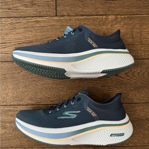 NEW! Skechers Slip-Ins Navy Athletic Sneakers 9.5